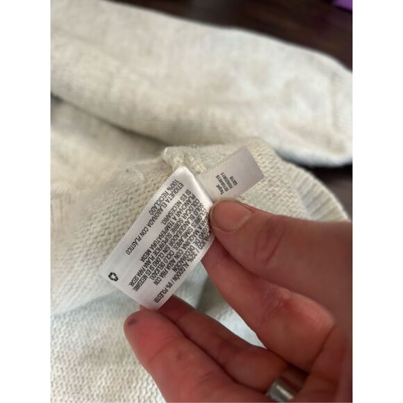 Ava & Viv Gray Embroidered Floral Sweater Size 4XL - Picture 6 of 9